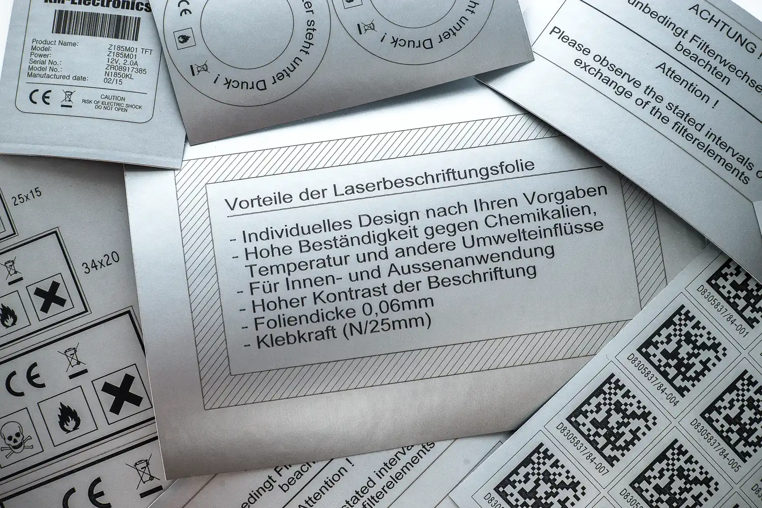 Aus derselben Vorlage entstehen ganze Bogen